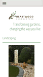 Mobile Screenshot of heartwoodlandscaping.co.uk